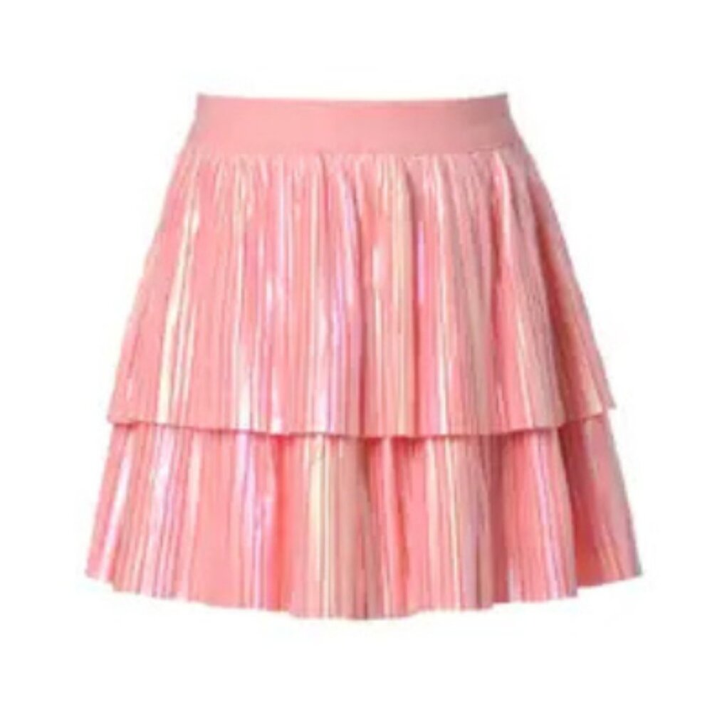 GIRLS 2 Tier Pleated Skirt